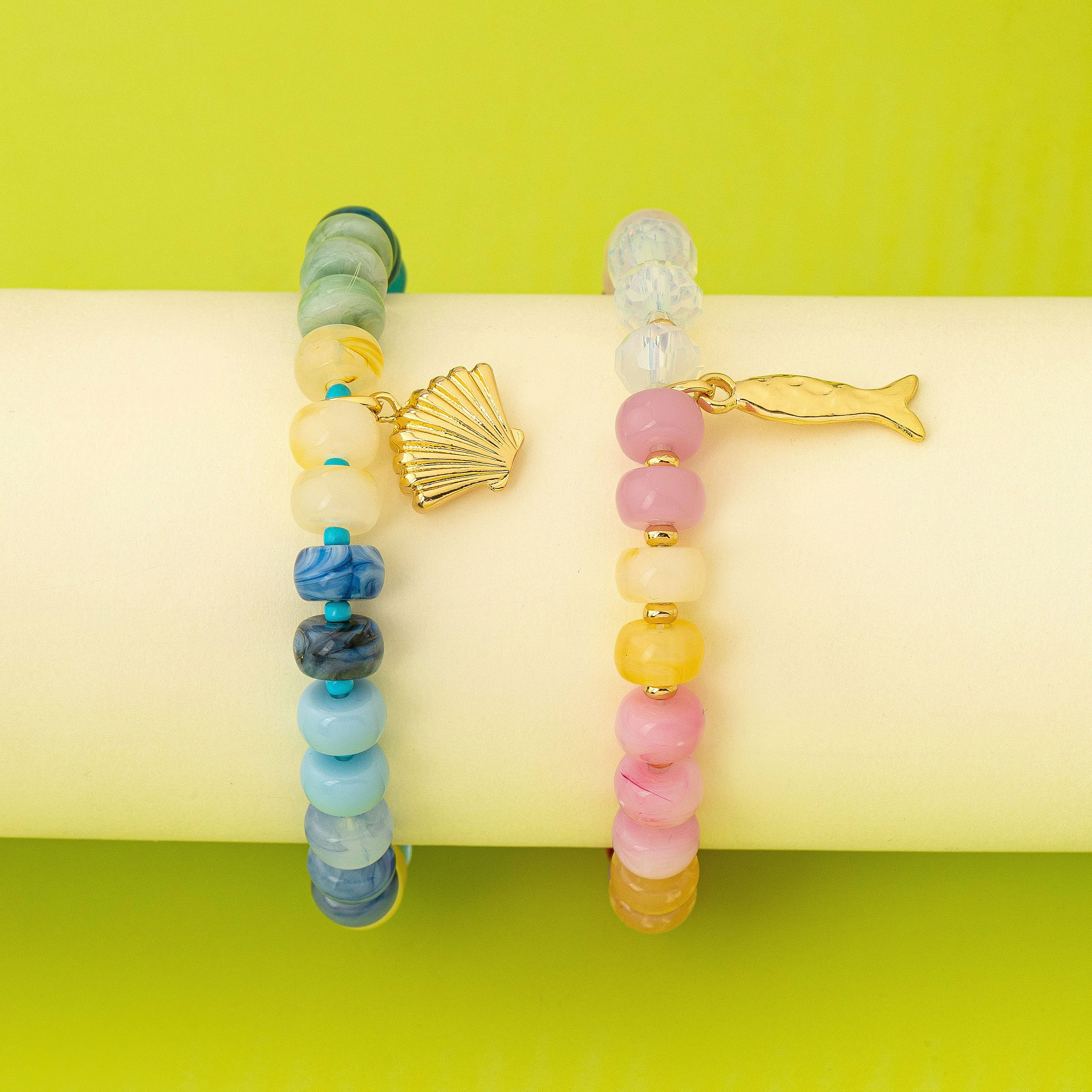 Josslyn Nautical Multi-Color Beaded Bracelet Set