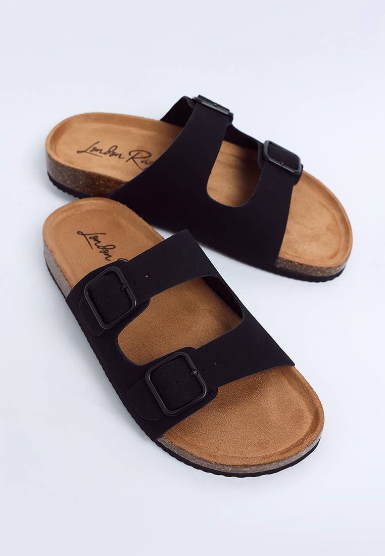 Gloriosa The Double Strap Slide Sandals
