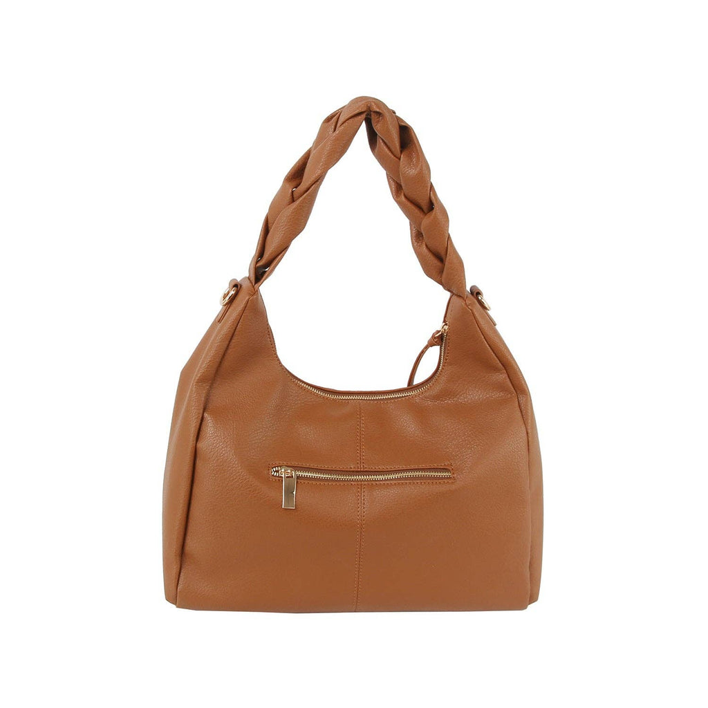 Hobo Braided Handle Shoulder Bag