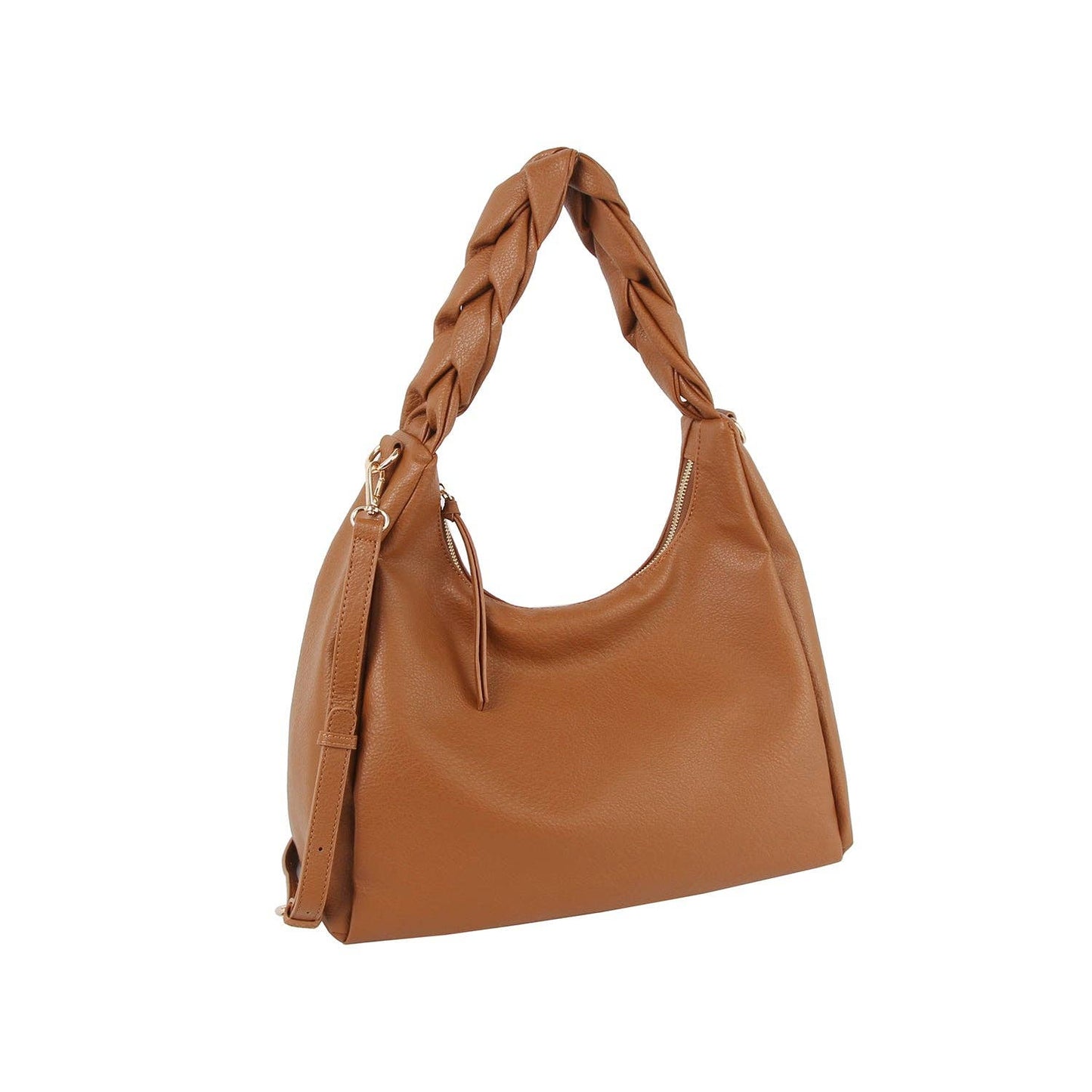 Hobo Braided Handle Shoulder Bag