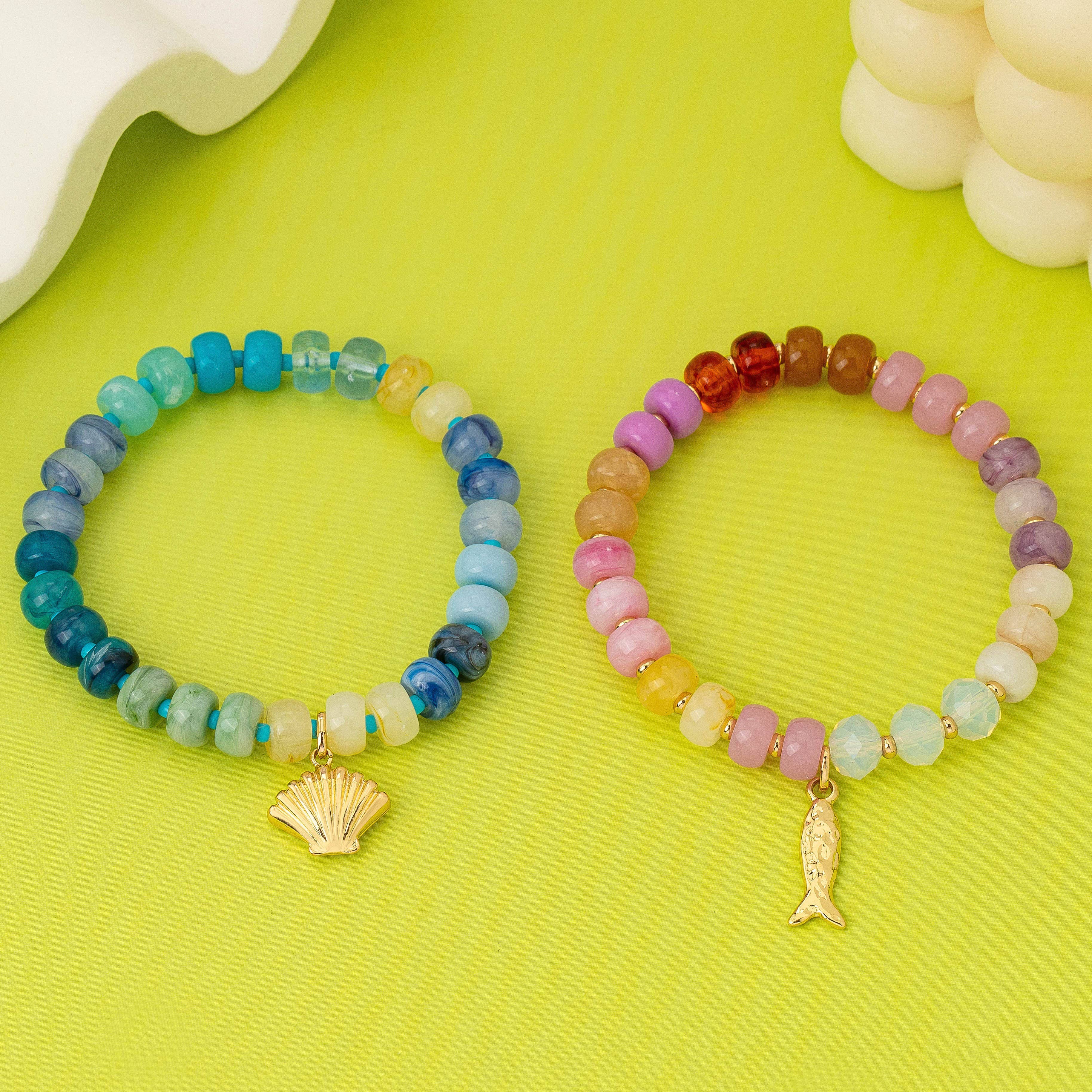 Josslyn Nautical Multi-Color Beaded Bracelet Set