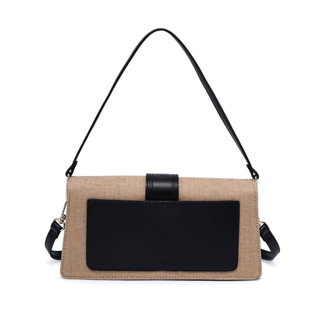 Violet Straw Crossbody/Satchel Bag