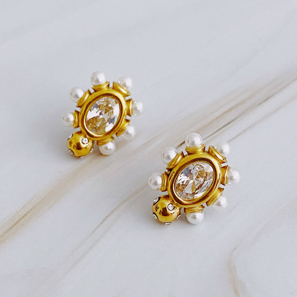Ellison+Young Glam On The Yacht Stud Earrings